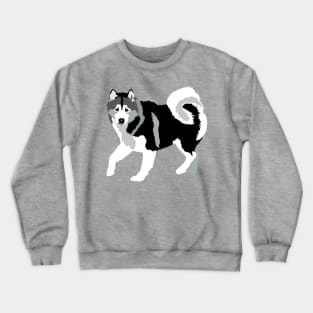 Alaskan Malamute Husky Dog Crewneck Sweatshirt